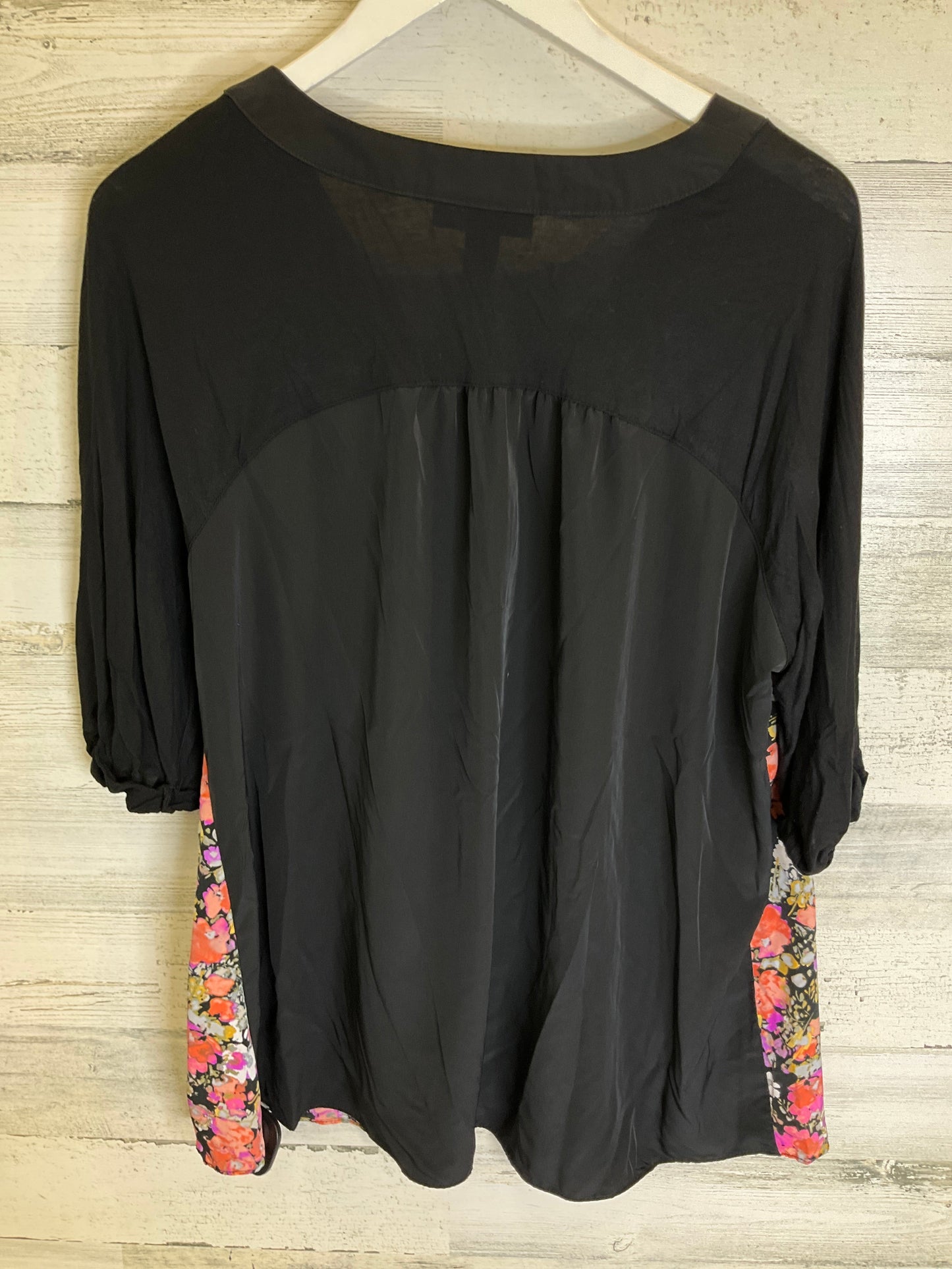 Multi-colored Top 3/4 Sleeve Style And Co Collection Women, Size Xl