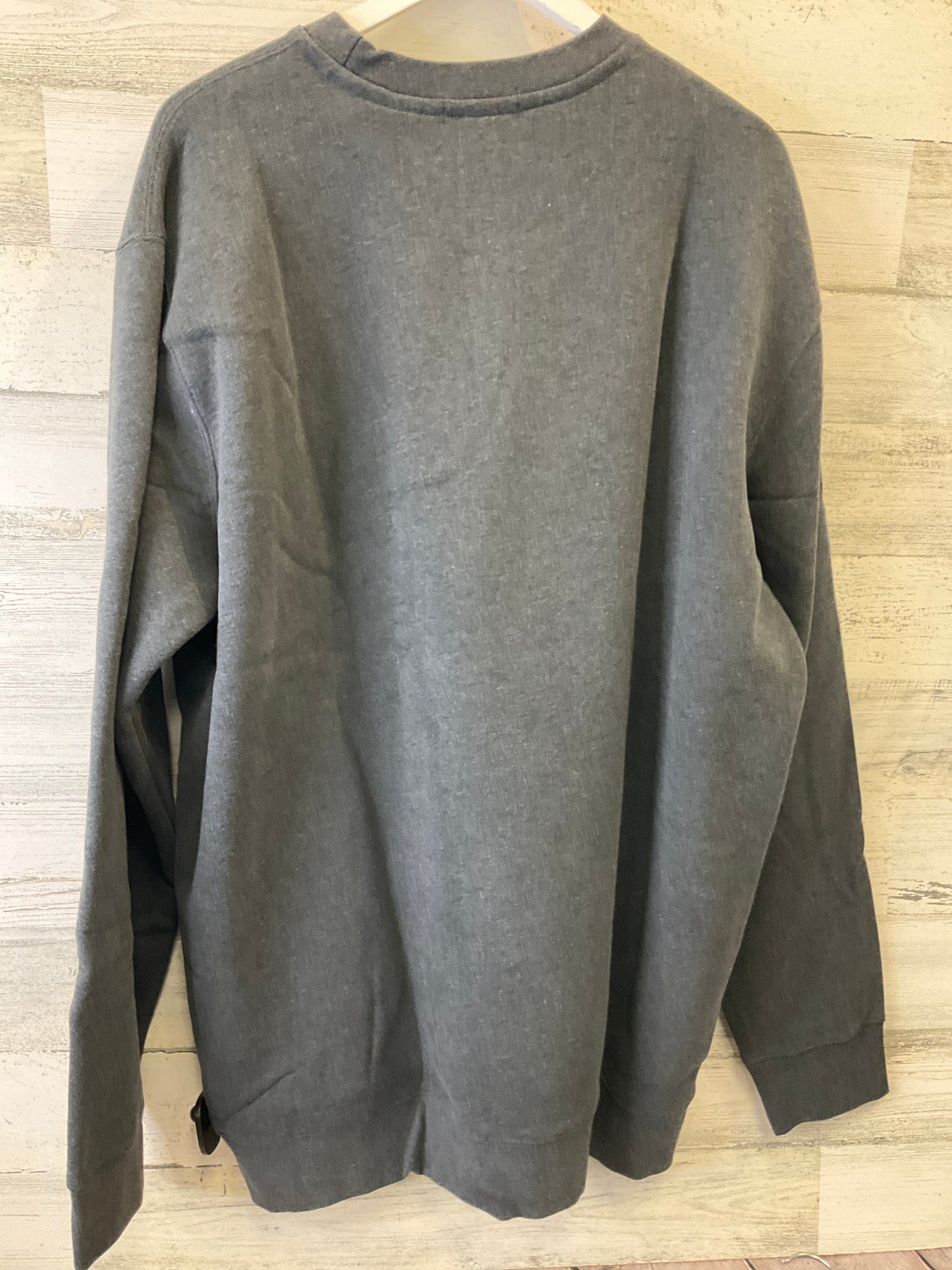 Sweater By Lands End In Grey, Size: Xxl