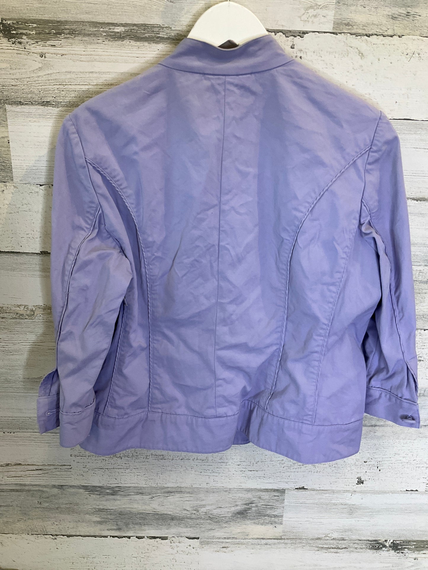 Jacket Other By Coldwater Creek In Purple, Size: L