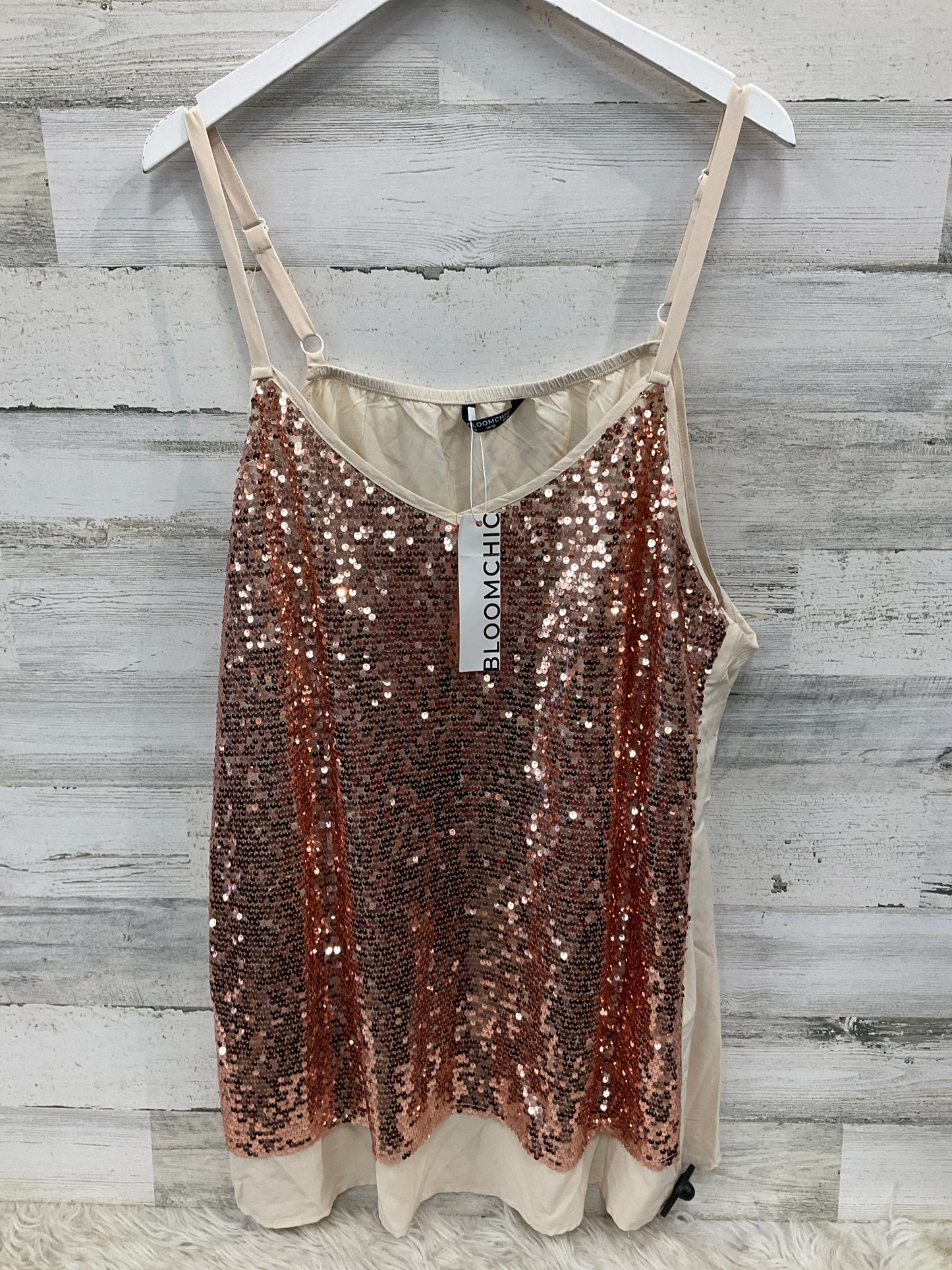 Tank Top By Cmf In Rose Gold, Size: 4x