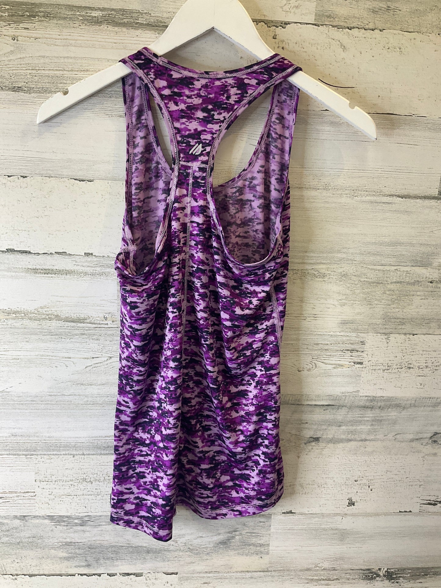 Black & Purple Athletic Tank Top Eddie Bauer, Size Xs