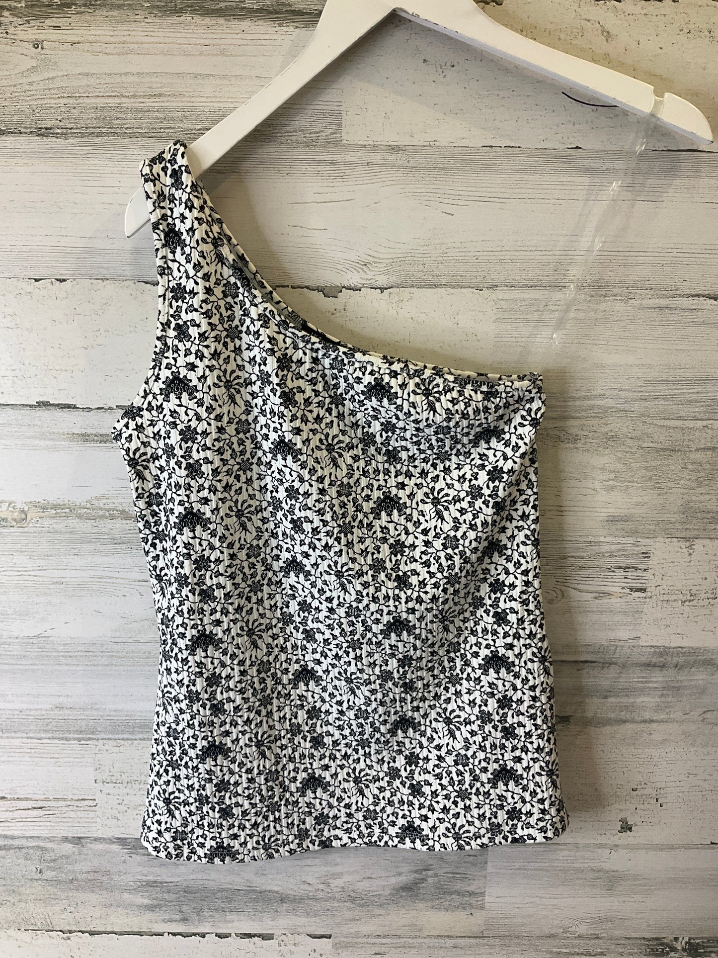 Black & White Top Sleeveless Inc, Size M