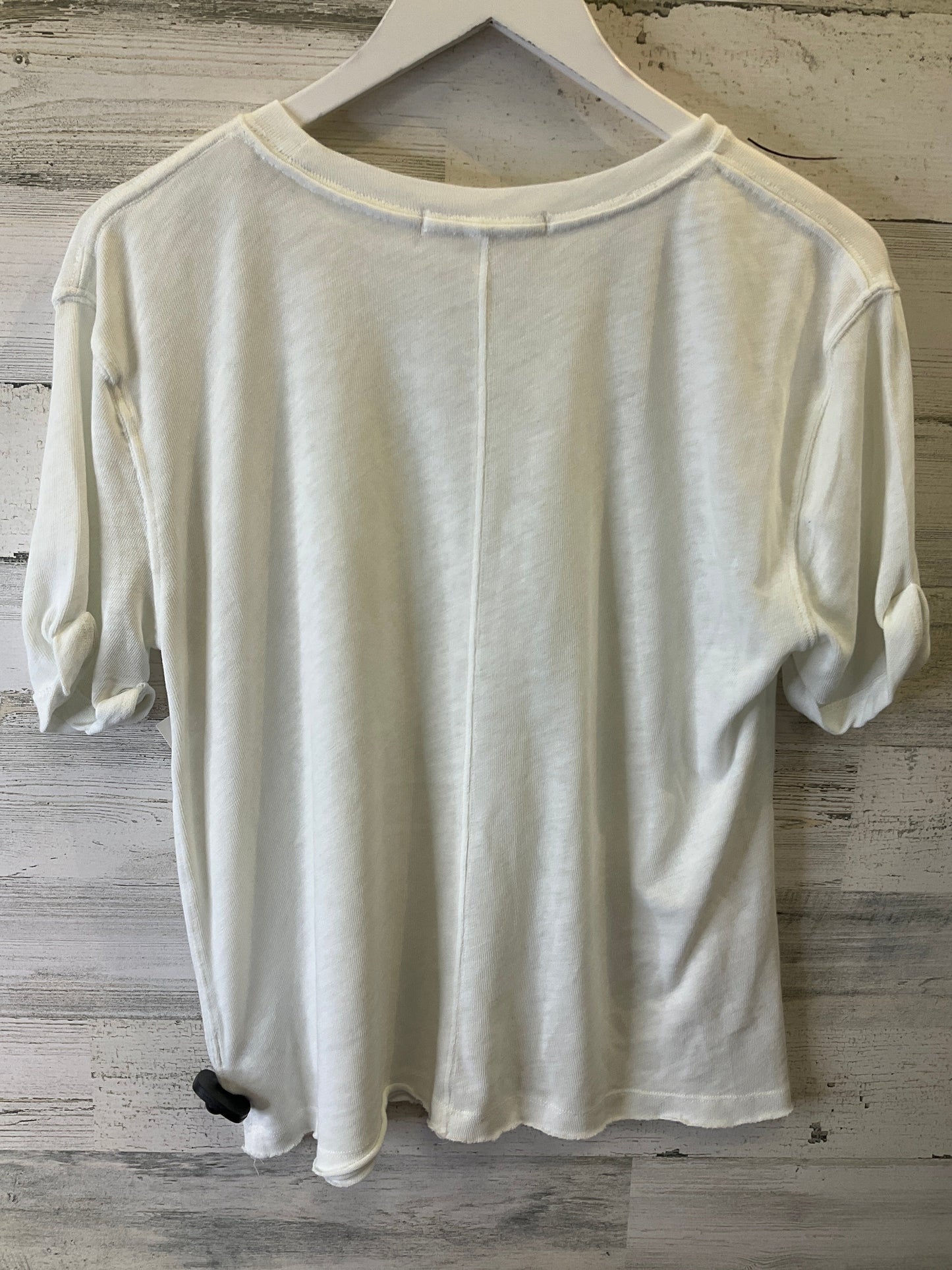 White Top Short Sleeve We The Free, Size Xs