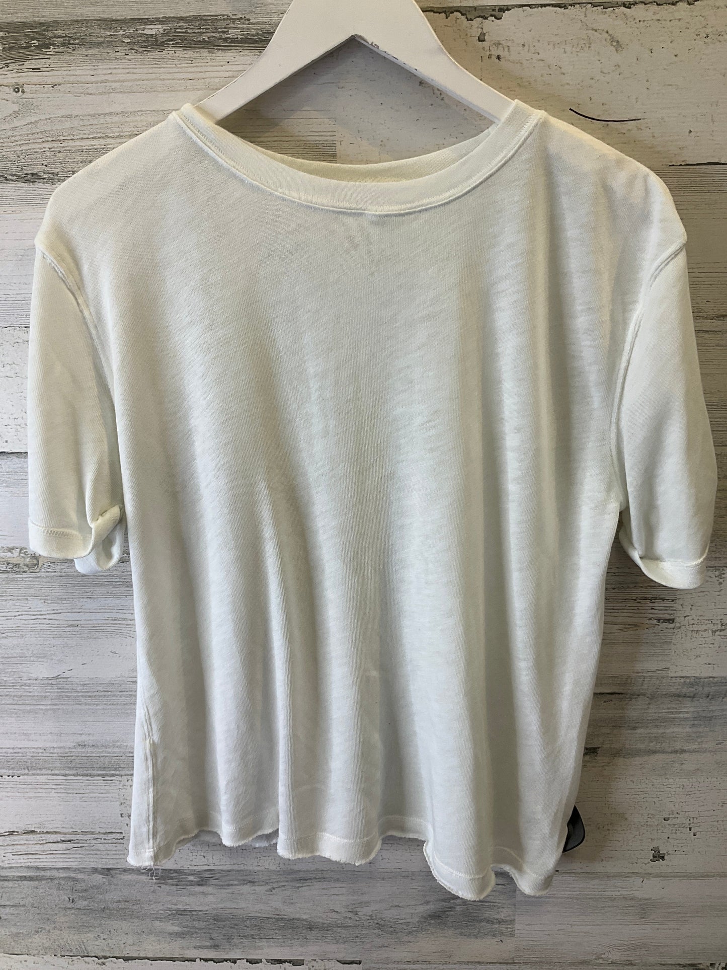 White Top Short Sleeve We The Free, Size Xs