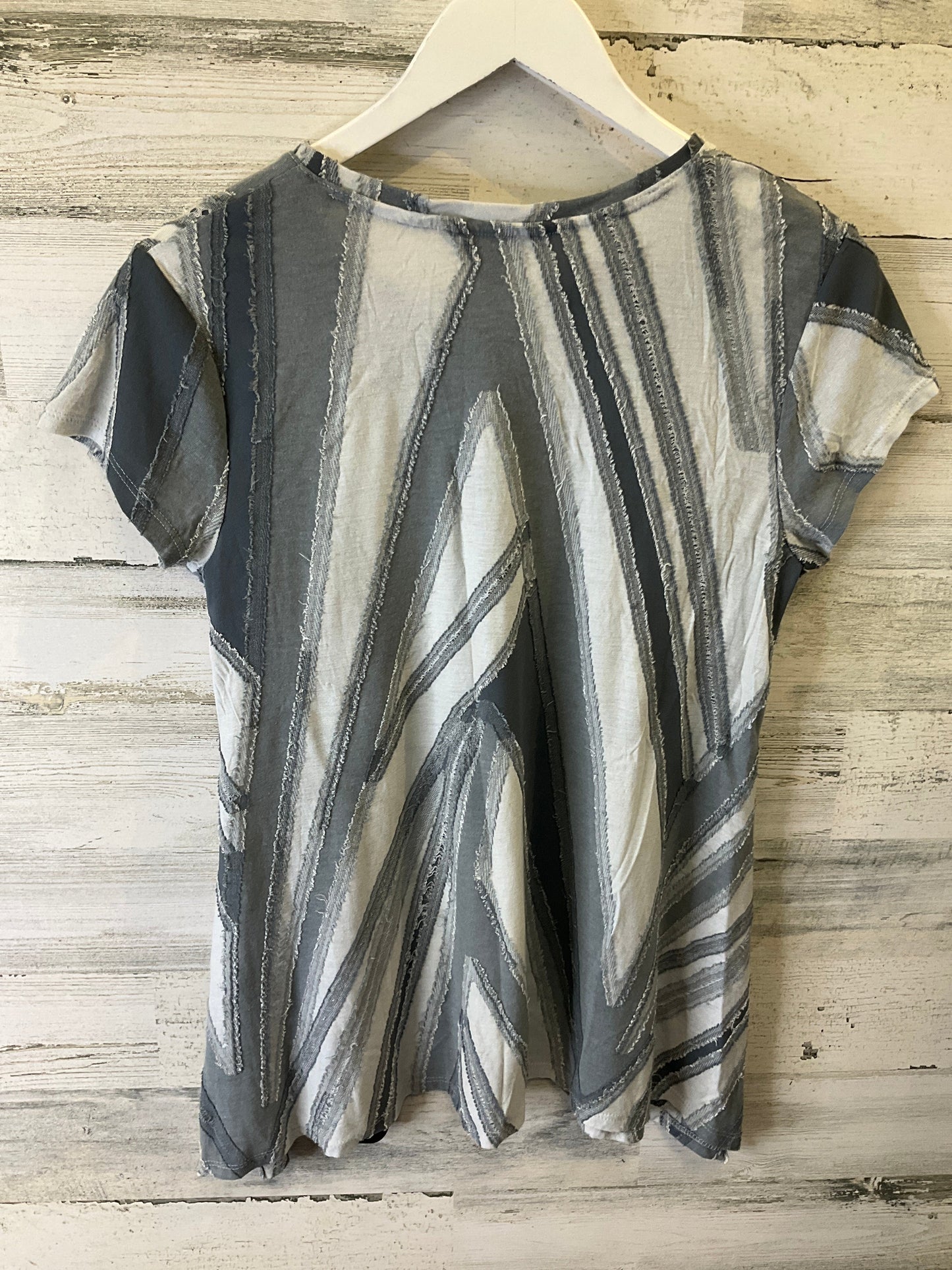 Grey Top Short Sleeve Simply Vera, Size S