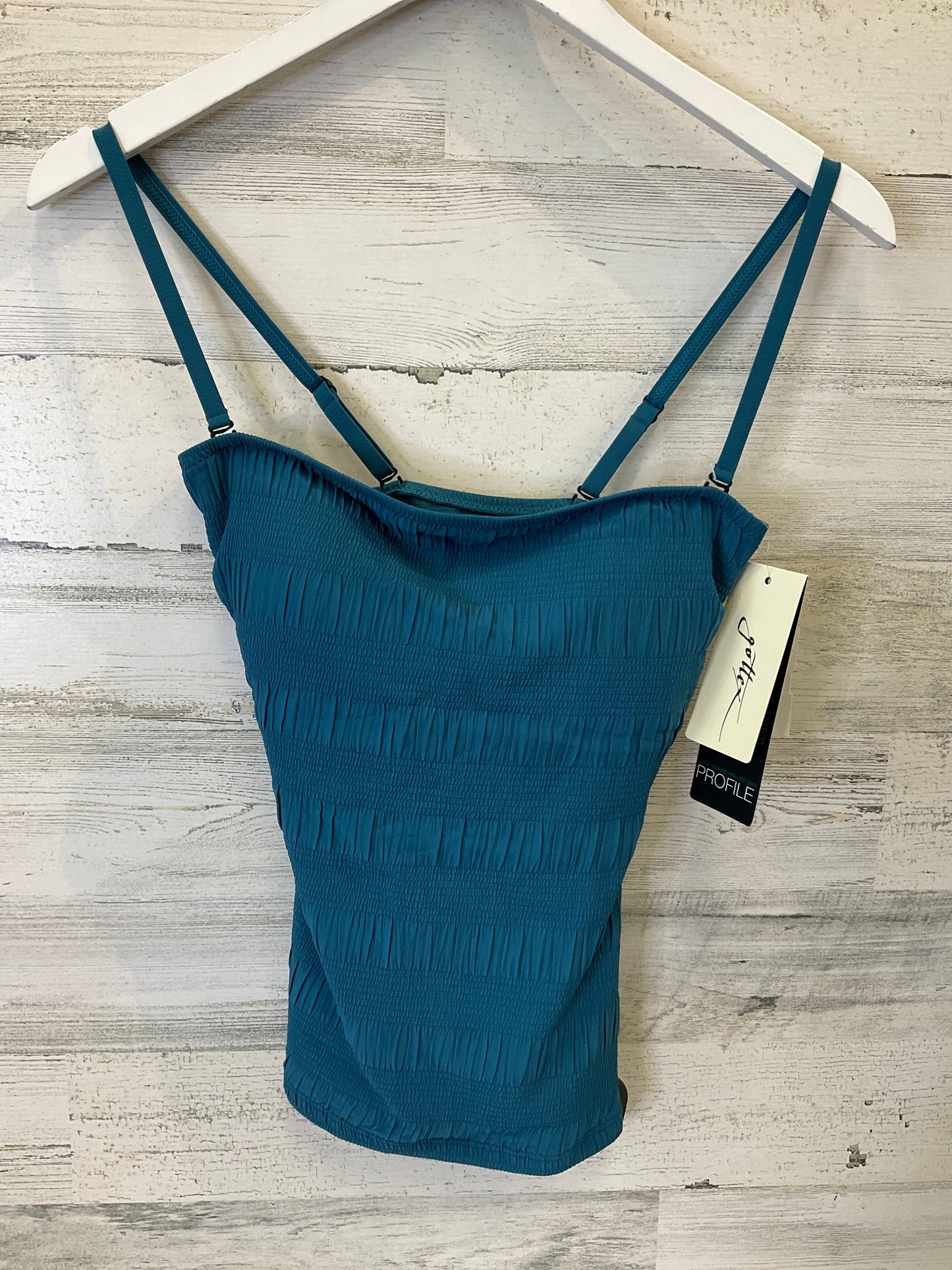 Blue Top Sleeveless Clothes Mentor, Size M