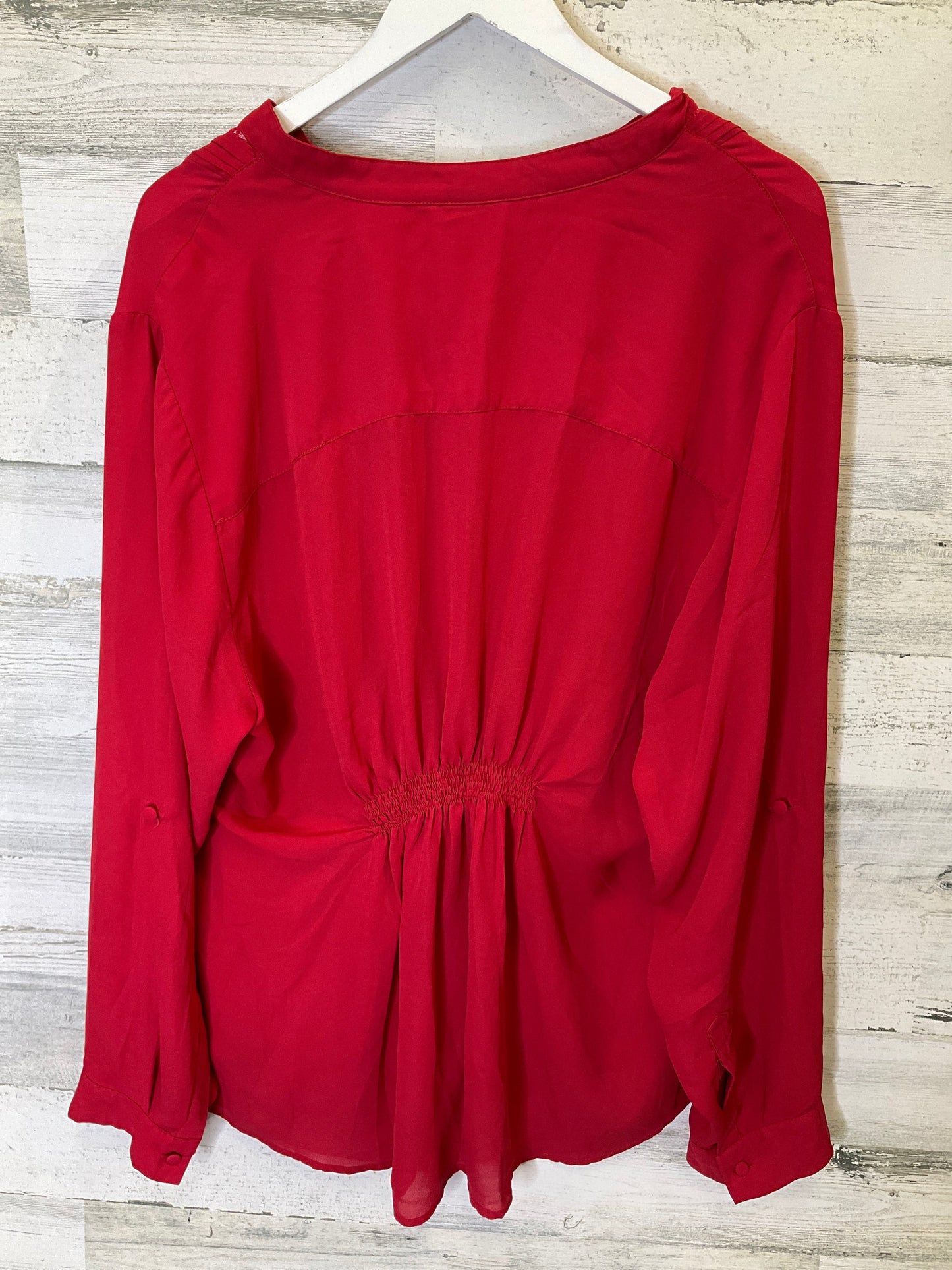 Red Top Long Sleeve Torrid, Size 3x