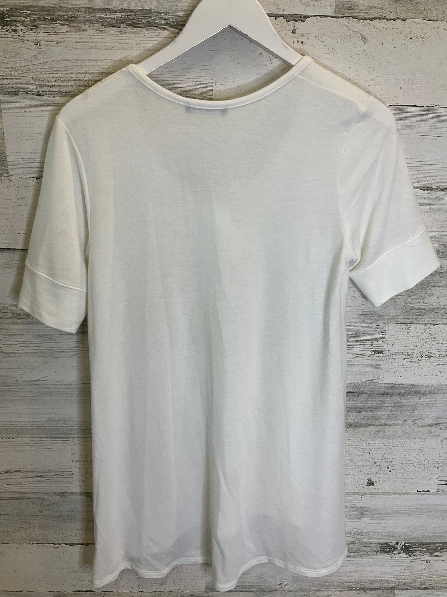 White Top Short Sleeve Nally And Millie, Size S