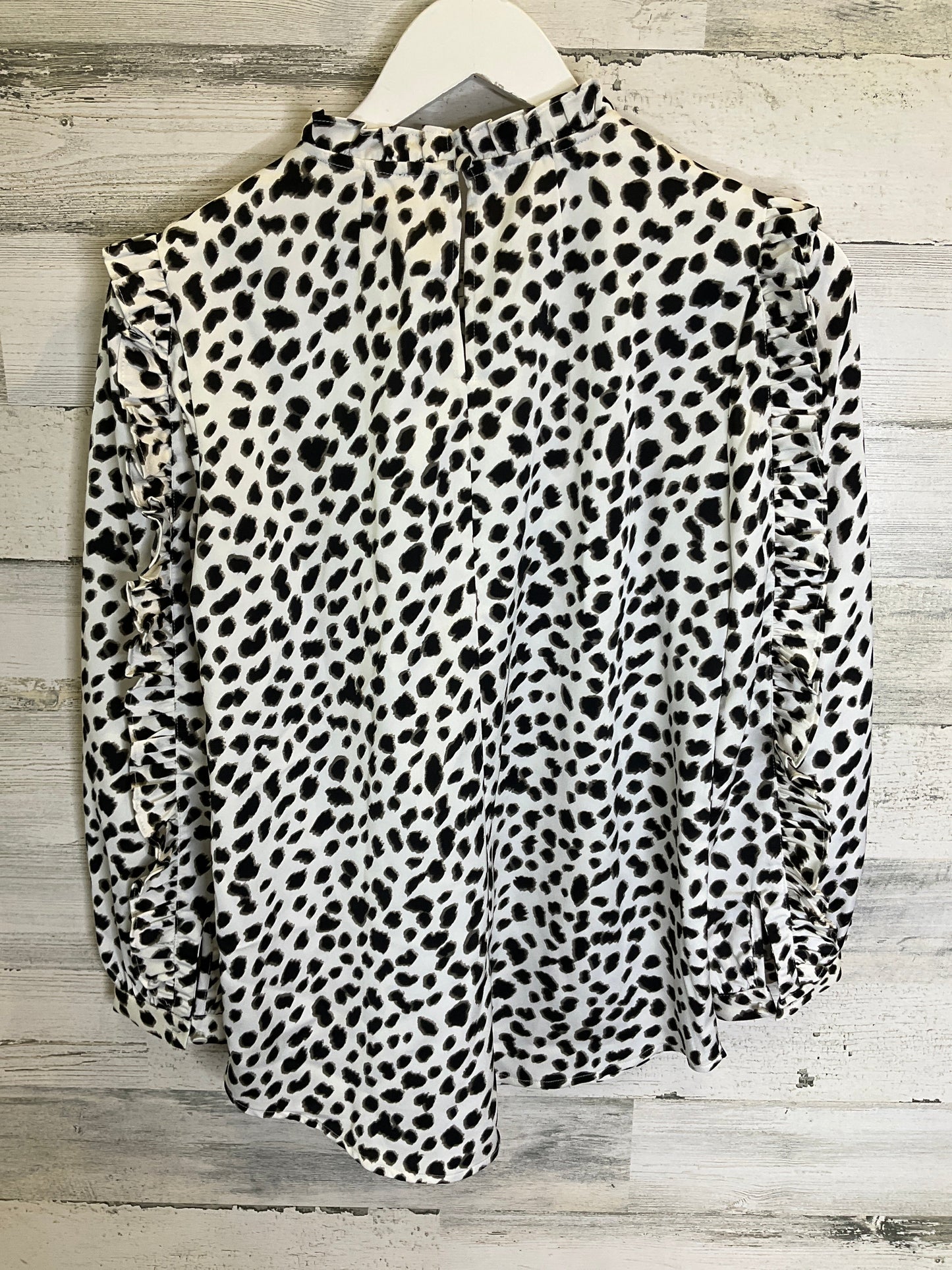 Animal Print Top Long Sleeve Clothes Mentor, Size Xs
