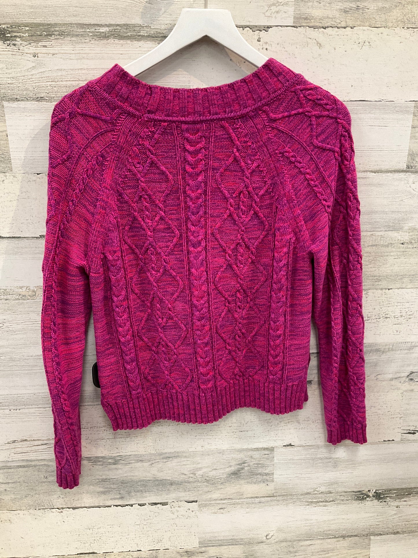 Sweater By Gap In Pink & Purple, Size: S