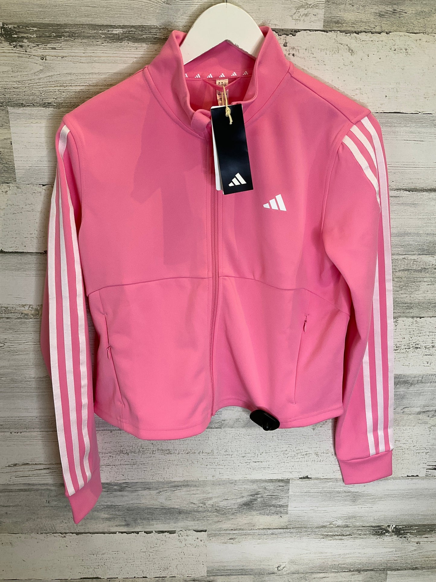 Pink Athletic Jacket Adidas, Size S