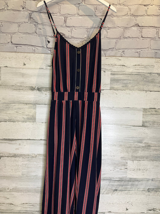 Blue & Red & White Jumpsuit Bobbie Brooks, Size M