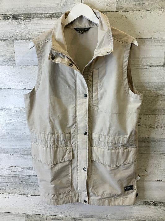 Vest Other By Eddie Bauer In Tan, Size: M