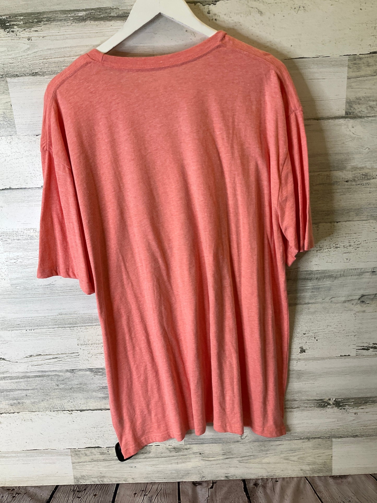 Top Short Sleeve By Clothes Mentor In Orange, Size: 2x