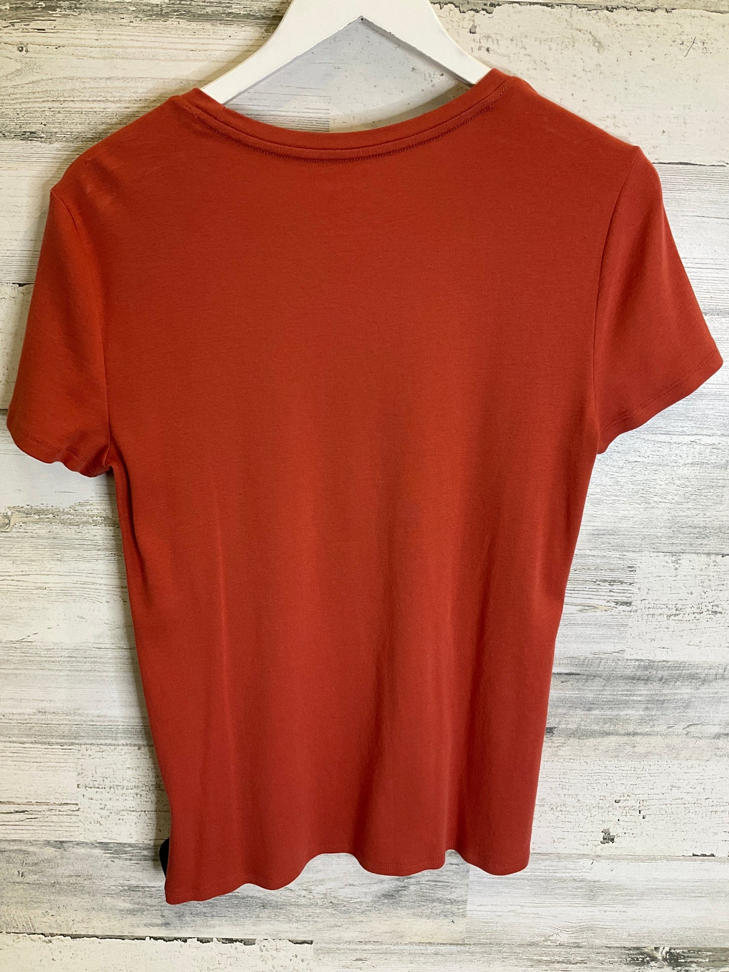 Orange Top Short Sleeve Faded Glory, Size Xl