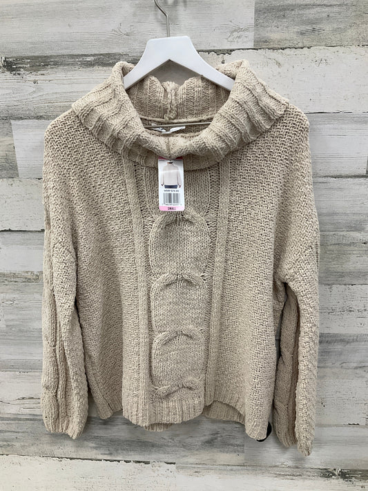 Sweater By Seven 7 In Beige, Size: S