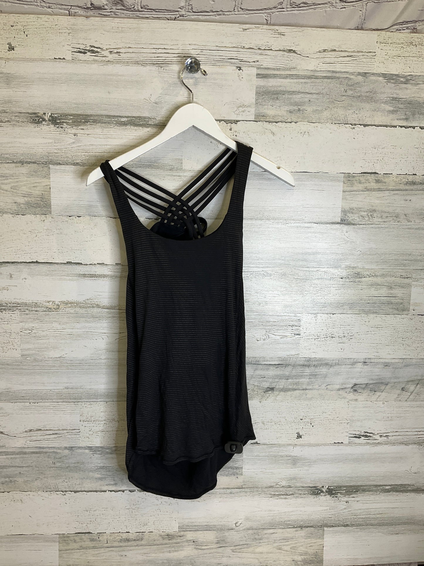 Athletic Tank Top By Lululemon In Black, Size: 8