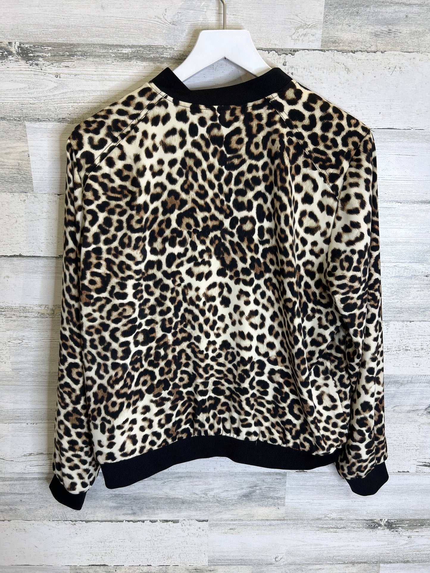 Jacket Other By Susan Graver In Animal Print, Size: M