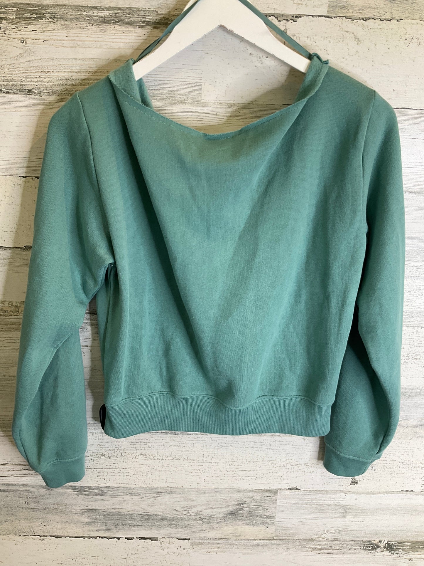 Top Long Sleeve By Pink In Green, Size: S