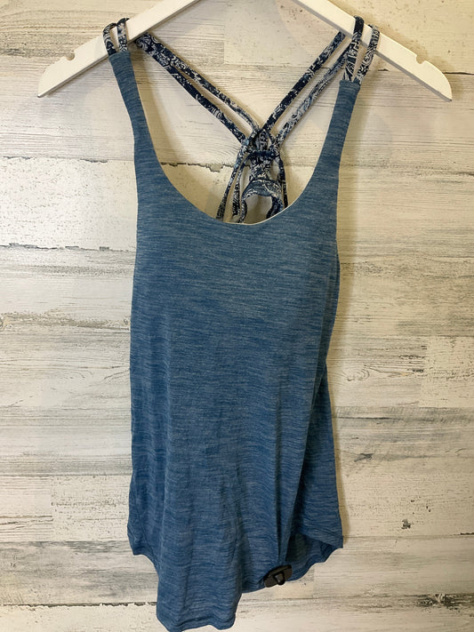 Blue Athletic Tank Top Lululemon, Size 6