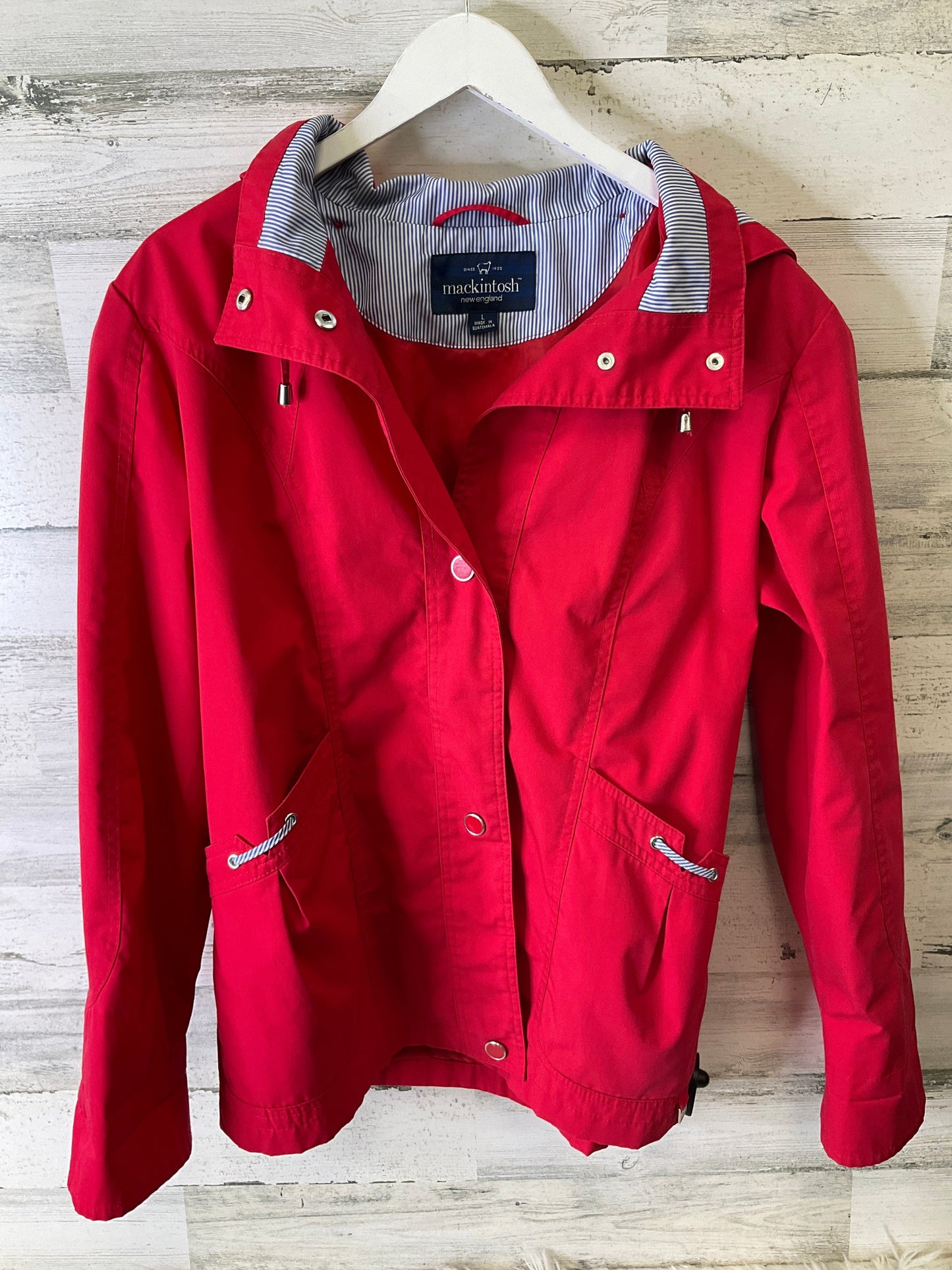 Jacket Other By Clothes Mentor In Red, Size: L