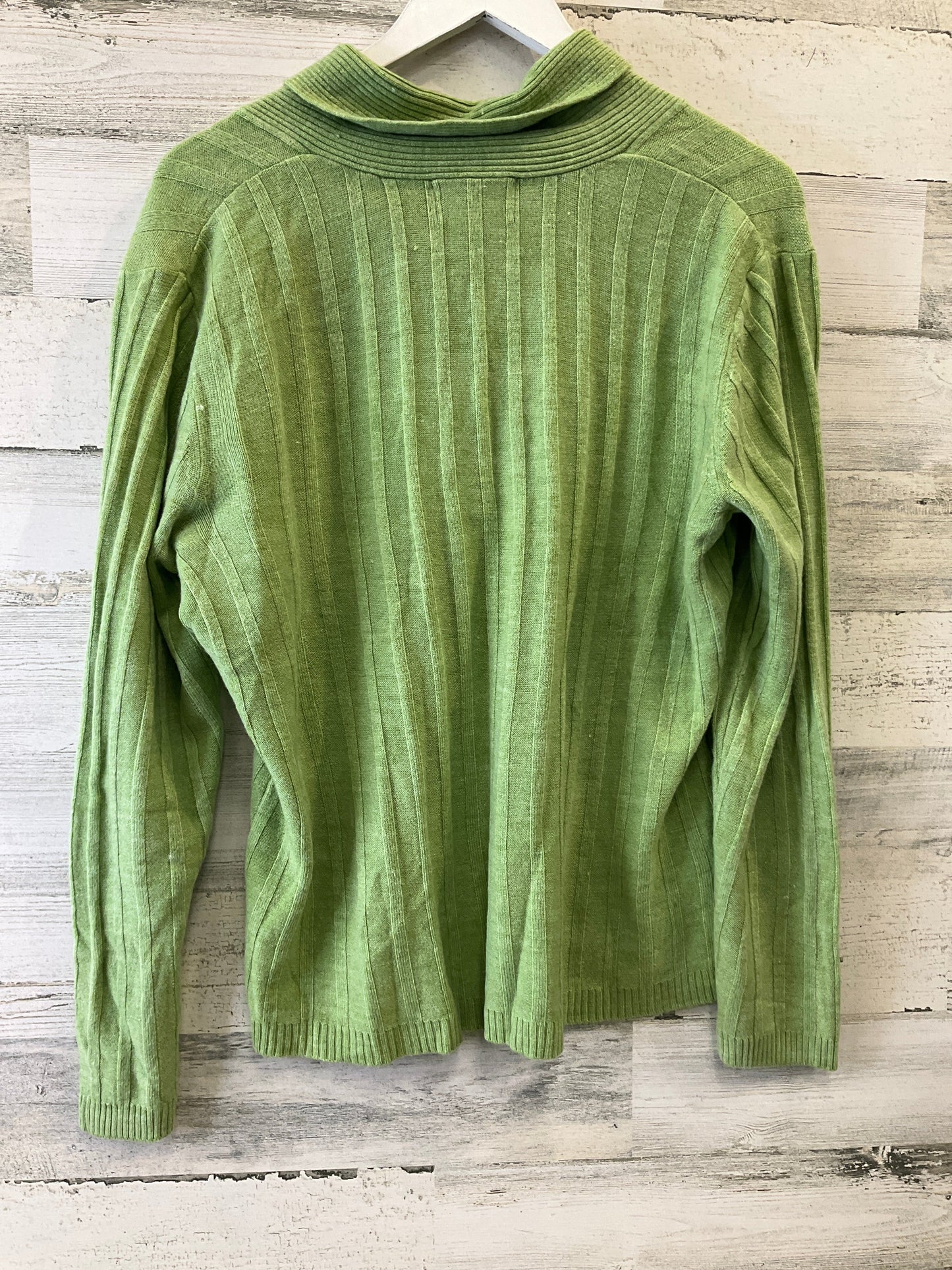 Sweater By Requirements In Green, Size: Xl