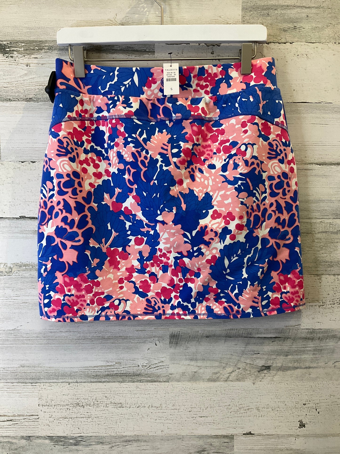 Blue & Pink Skort Talbots, Size 4