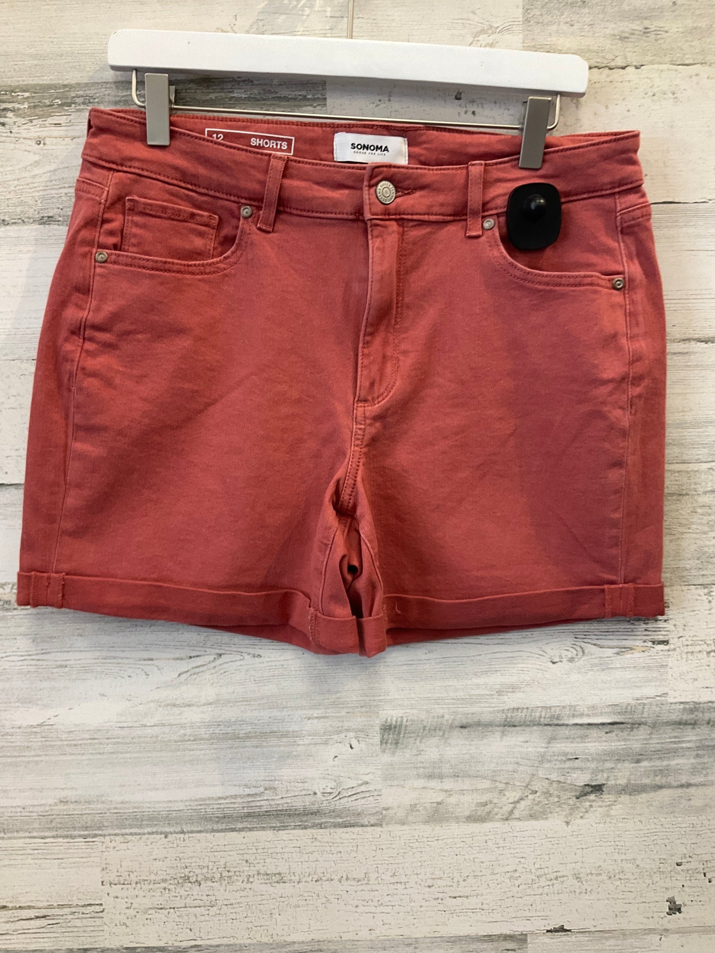 Peach Shorts Sonoma, Size 12