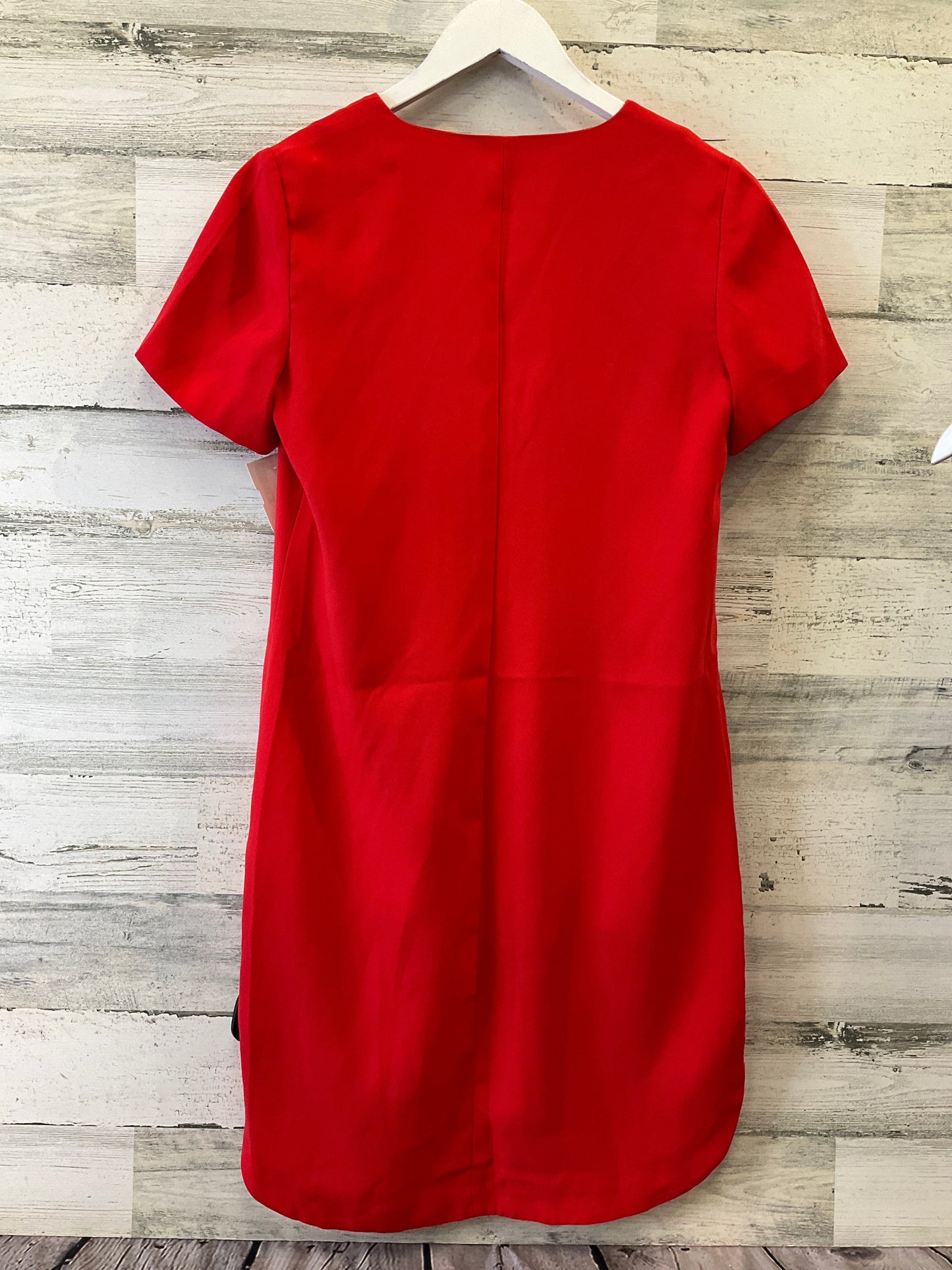 Red Dress Casual Midi Banana Republic, Size Xs