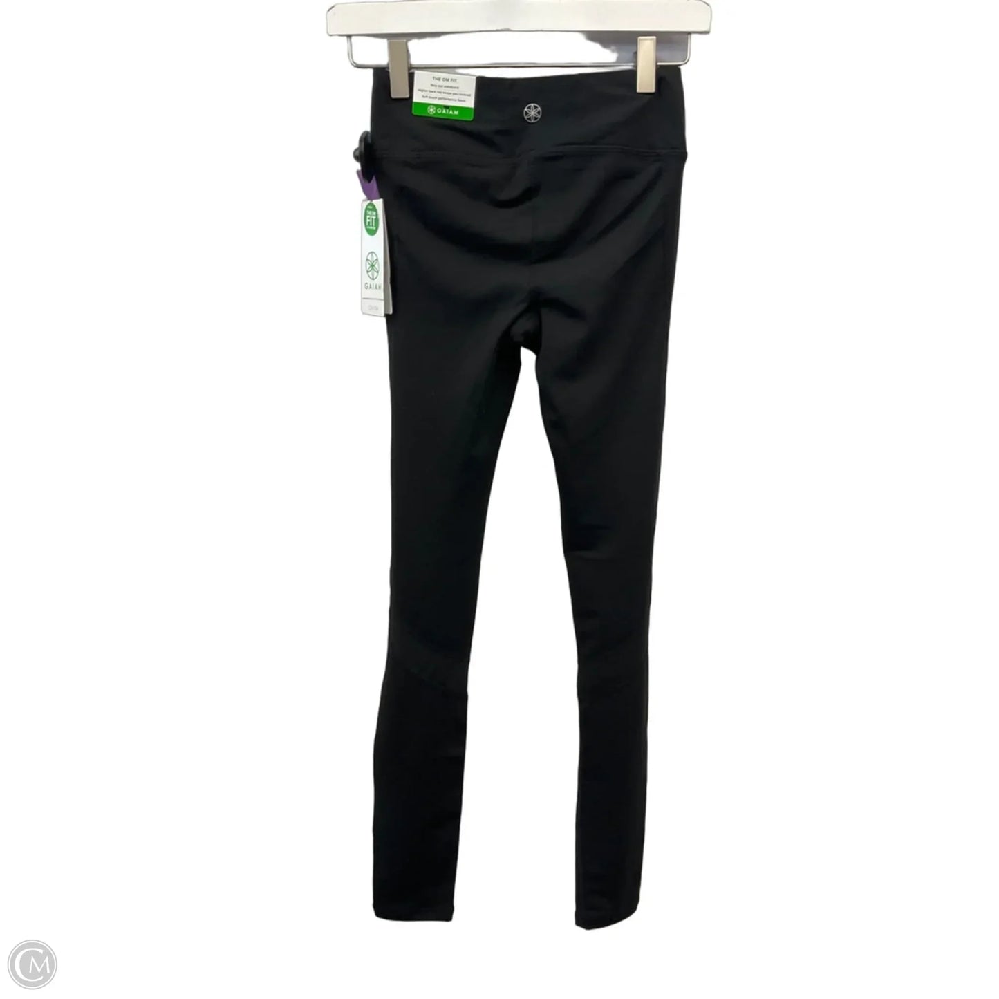 Athletic Leggings By Gaiam In Black, Size: Xs