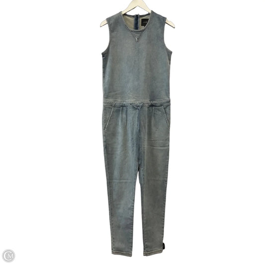 Jumpsuit By Clothes Mentor In Blue Denim, Size: Xs