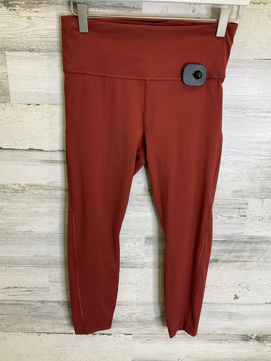 Athletic Capris By Athleta In Orange, Size: S