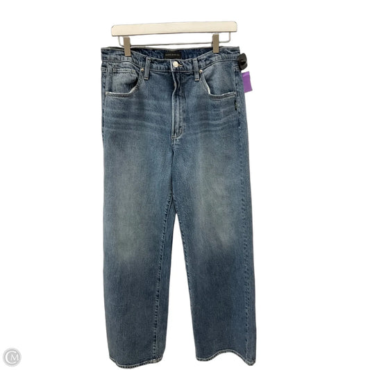 Jeans Wide Leg By Silver In Blue Denim, Size: 6