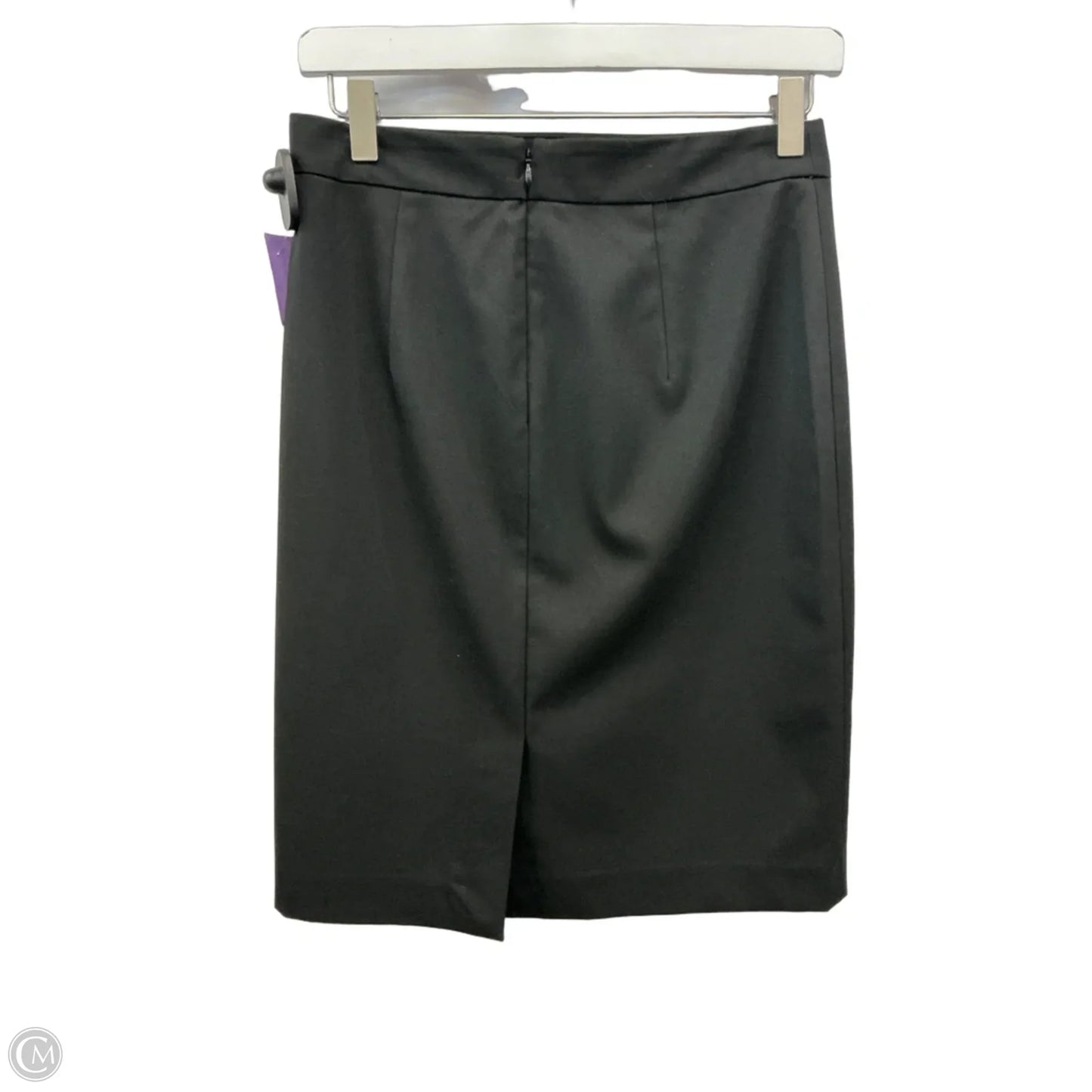 Skirt Midi By Banana Republic In Black, Size: 0