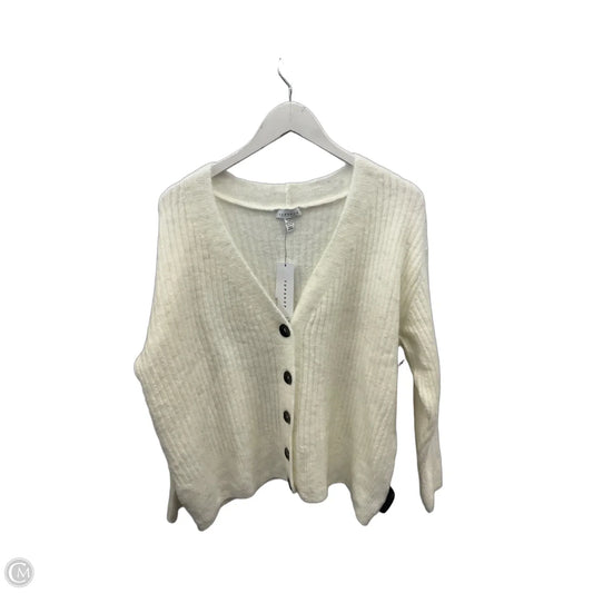 Sweater By Topshop In White, Size: Mp
