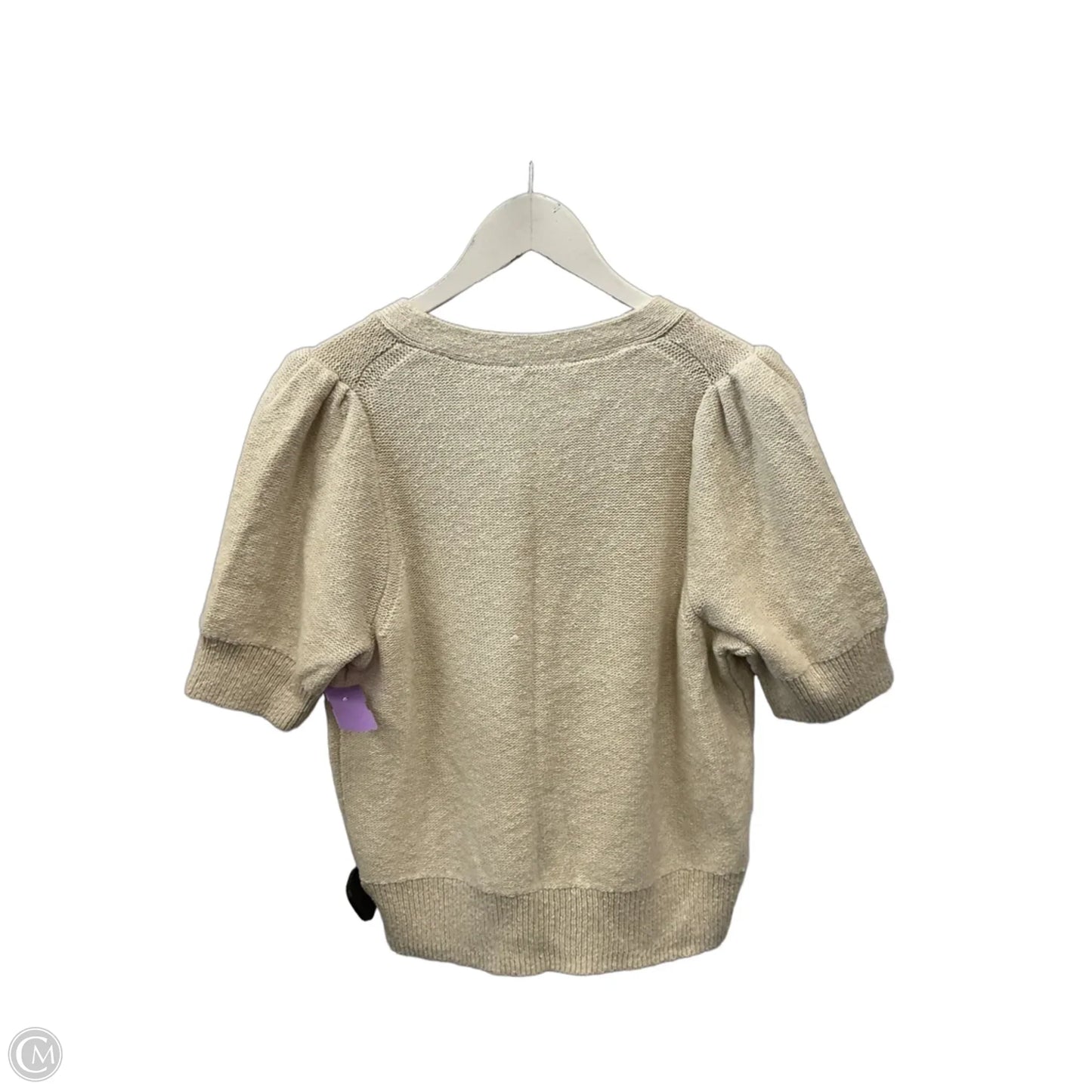 Sweater Cardigan By Madewell In Cream, Size: M