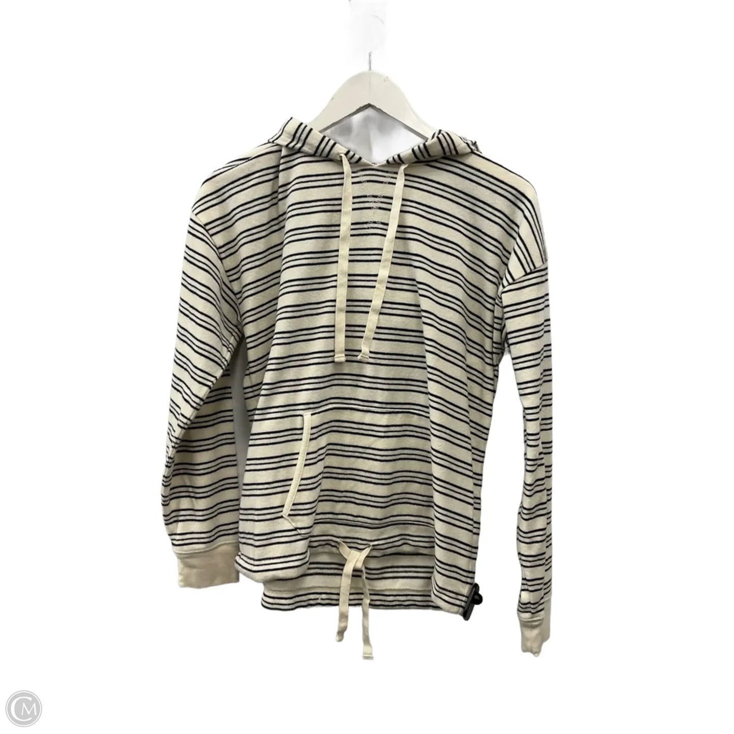 Top Long Sleeve By J. Crew In Blue & Cream, Size: S