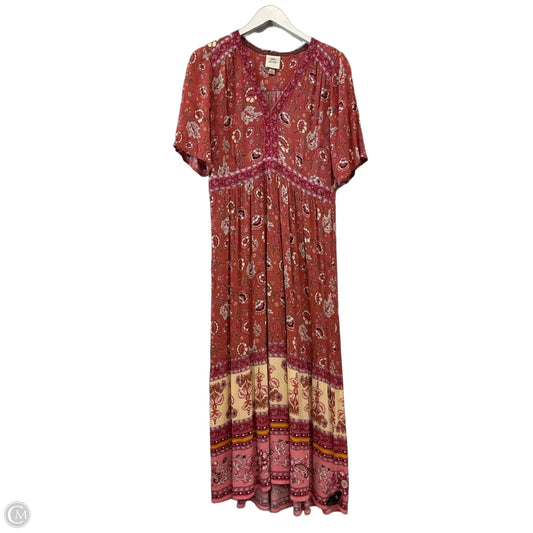 Dress Casual Maxi By Knox Rose In Multi-colored, Size: M