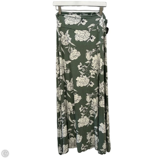 Skirt Maxi By Market & Spruce In Green, Size: 12