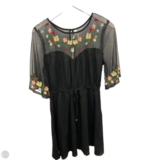 Dress Casual Midi By Clothes Mentor In Black, Size: M