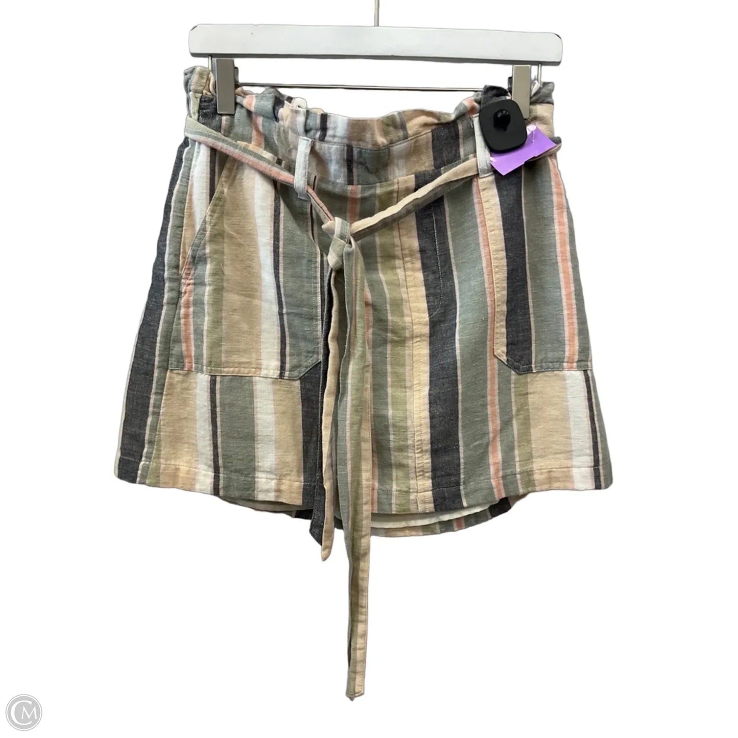 Skirt Mini & Short By American Eagle In Striped Pattern, Size: 8