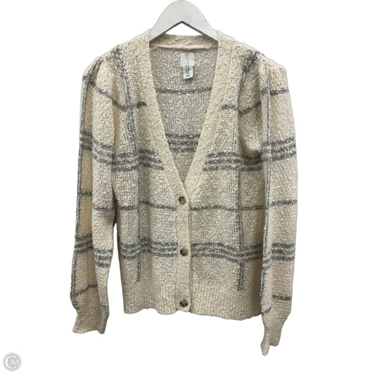 Sweater Cardigan By Joie In Cream, Size: M