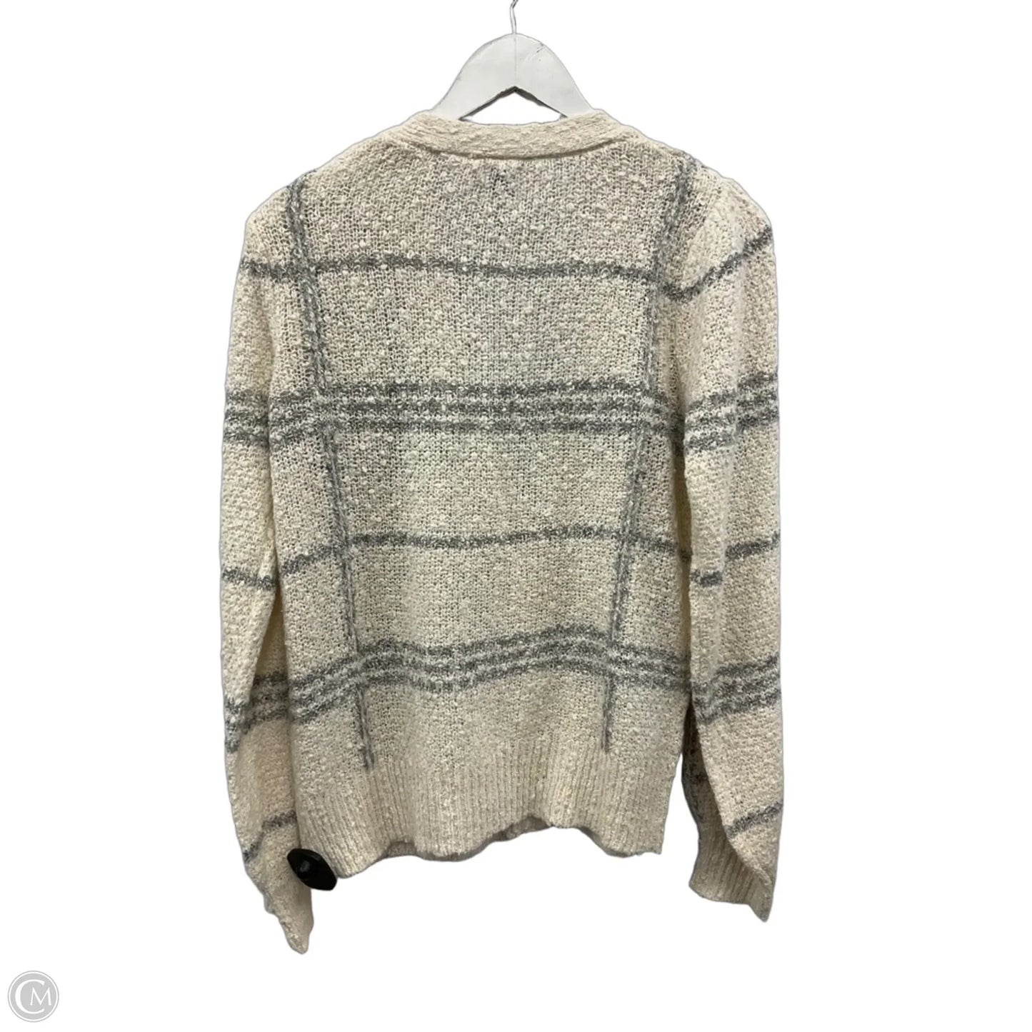 Sweater Cardigan By Joie In Cream, Size: M