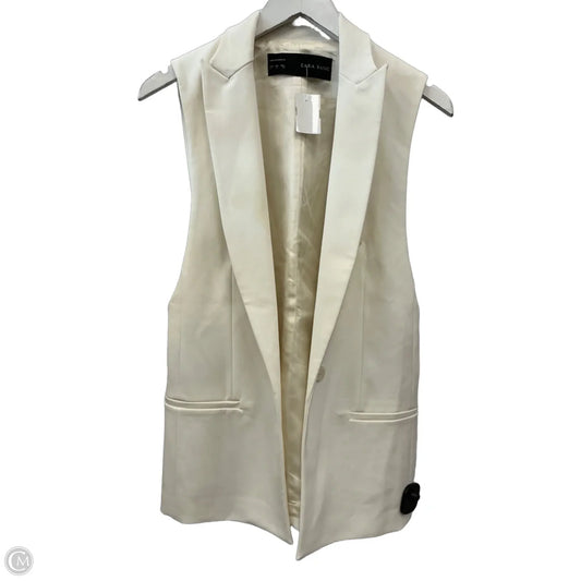 Vest By Zara In Cream, Size: M