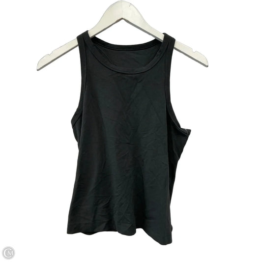 Athletic Tank Top By Lululemon In Black, Size: L