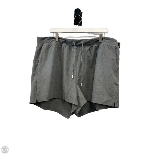 Athletic Shorts By Old Navy In Grey, Size: 2x