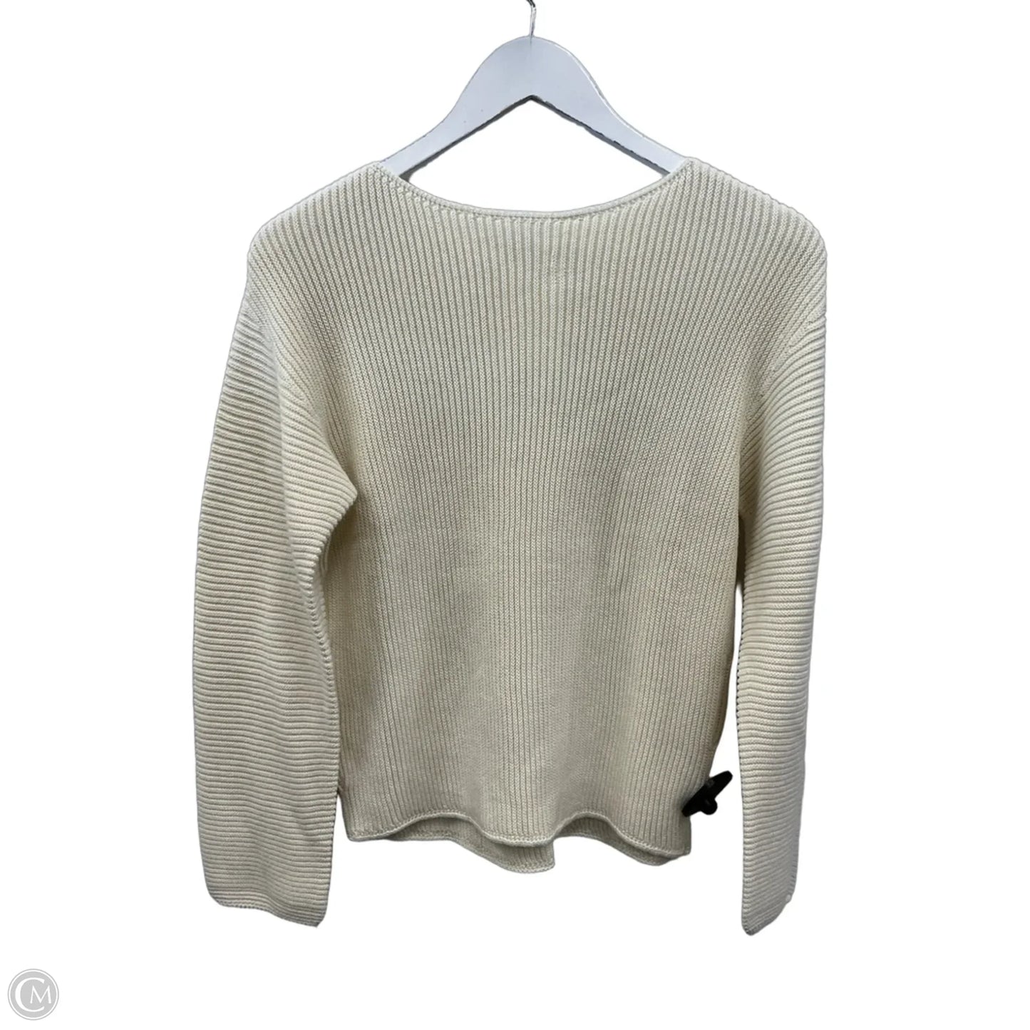 Sweater By Uniqlo In Cream, Size: Xs