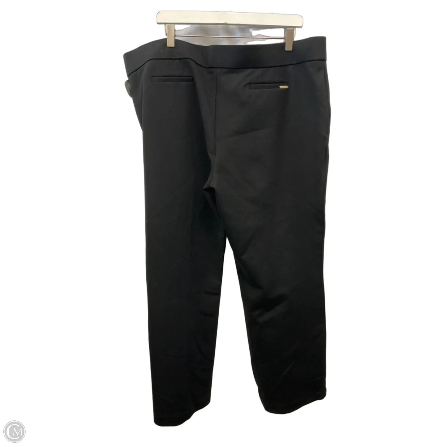 Pants Wide Leg By Anne Klein In Black, Size: Xxl