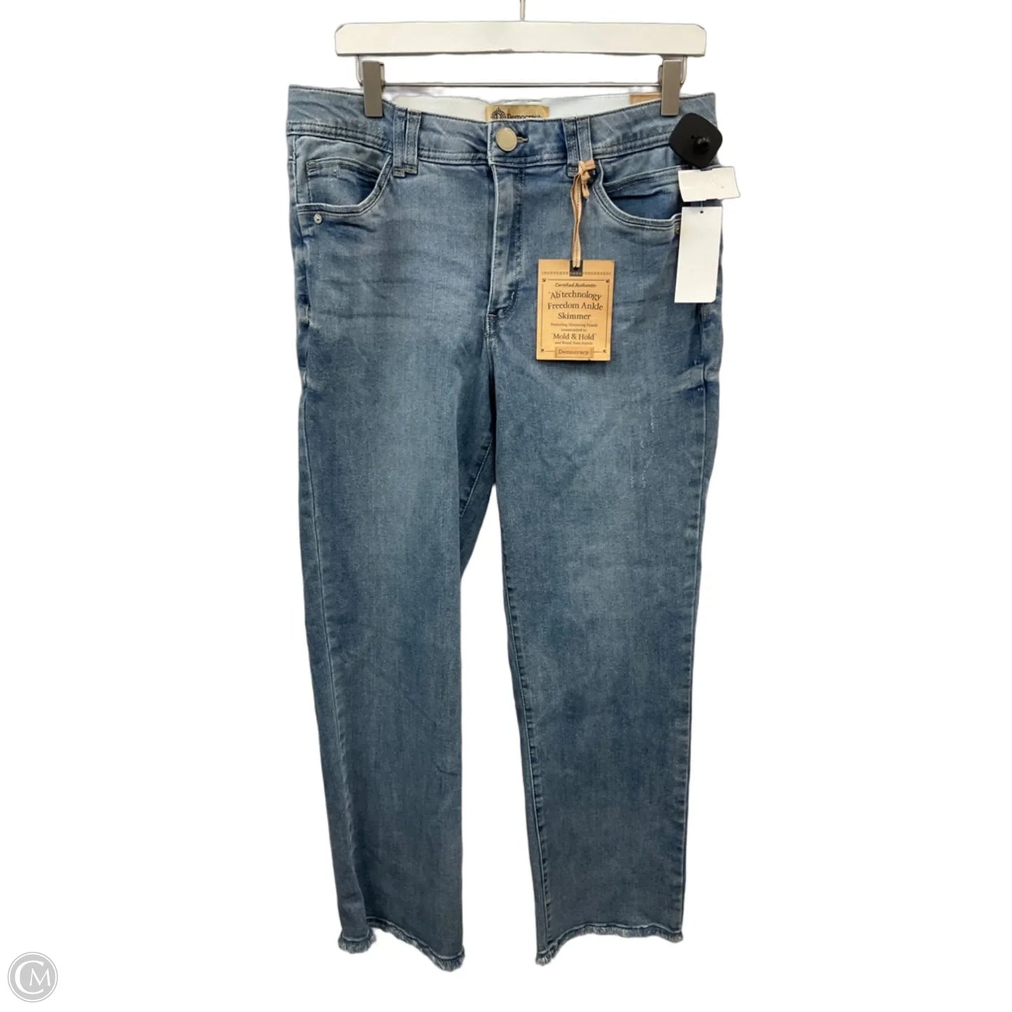Jeans Straight By Democracy In Blue Denim, Size: 12