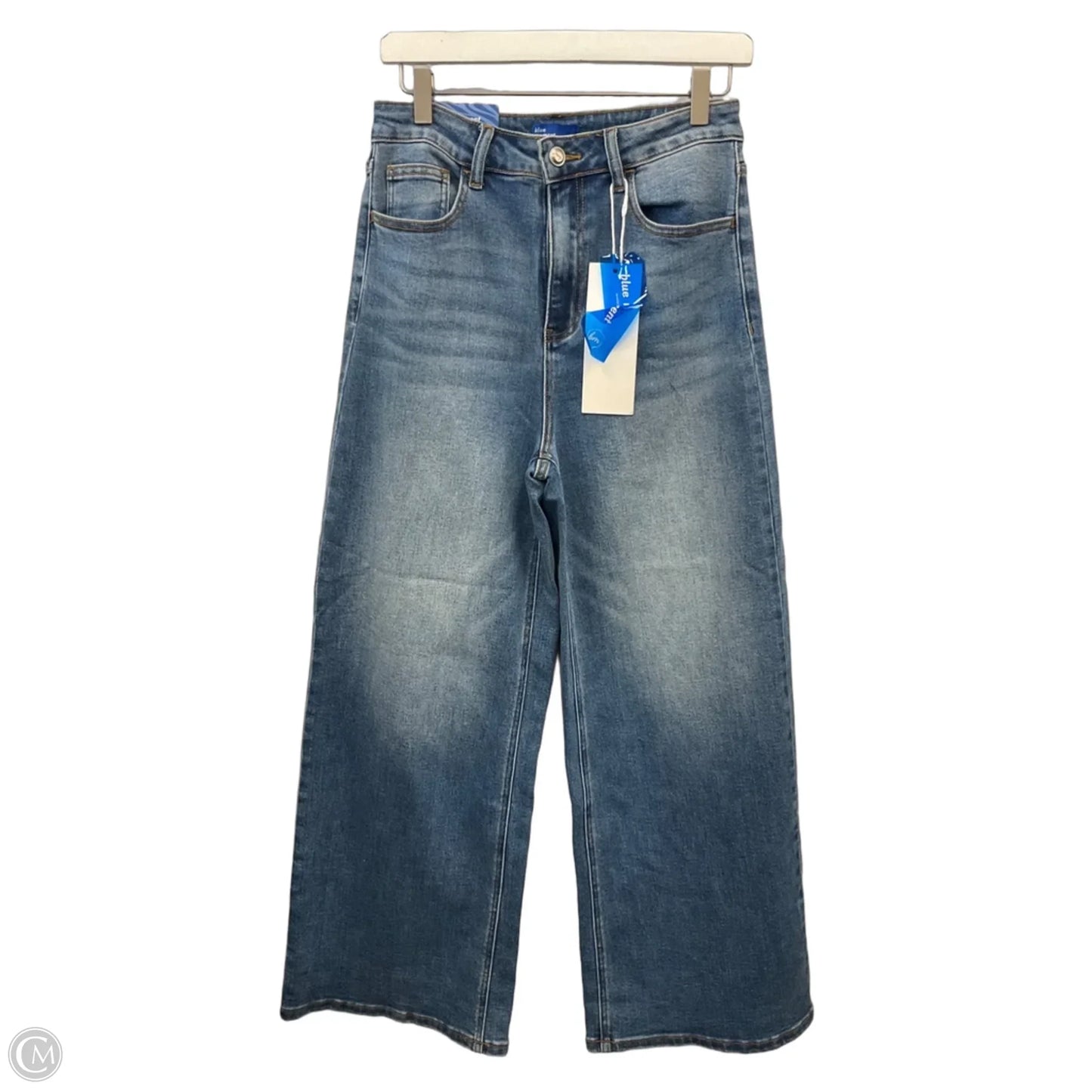 Jeans Wide Leg By Clothes Mentor In Blue Denim, Size: 6